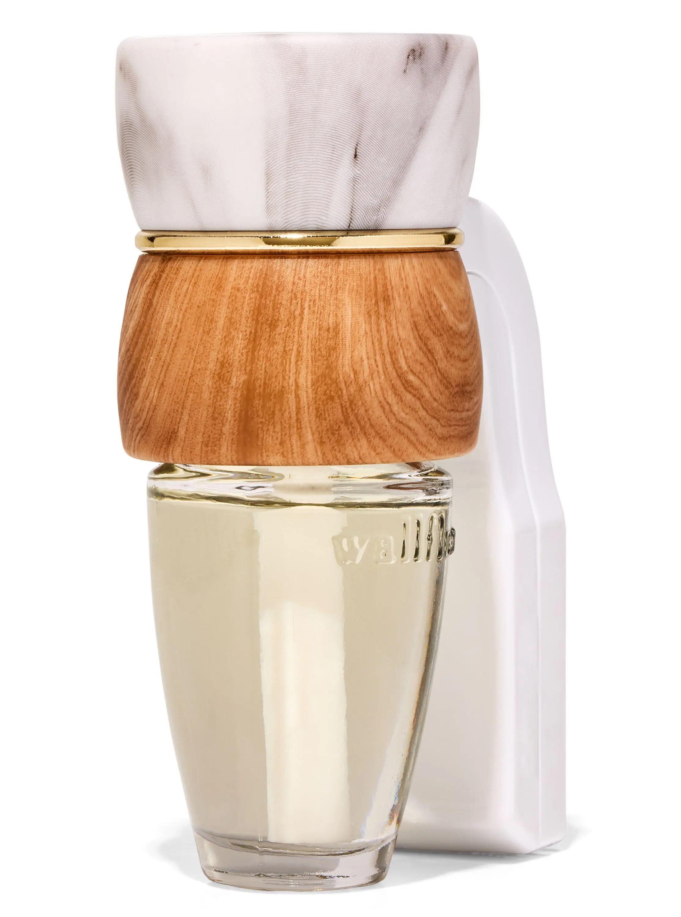 White Hourglass Topper Wallflowers Scent Control&trade; Fragrance Plug
