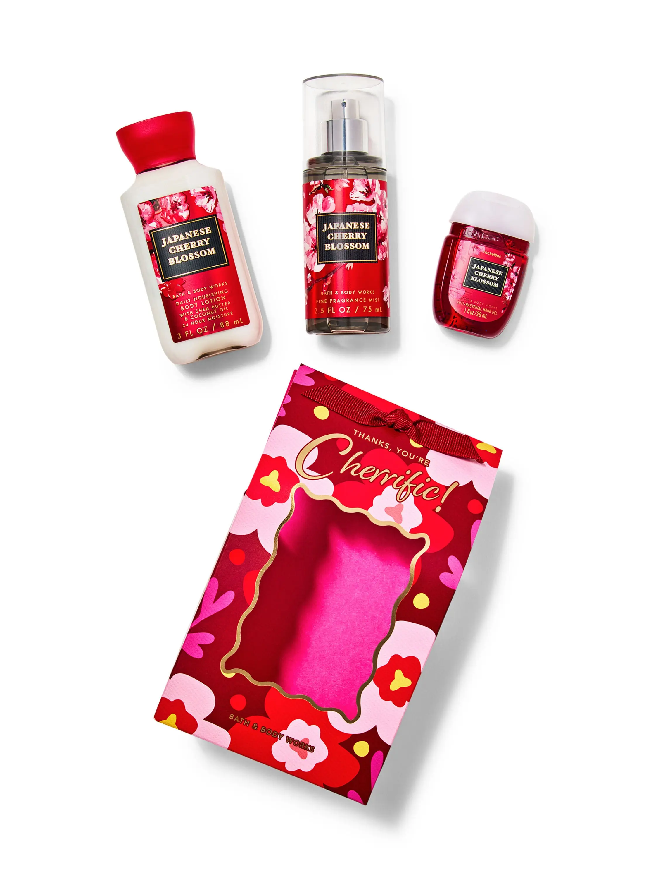 Japanese Cherry Blossom Mini Gift Set